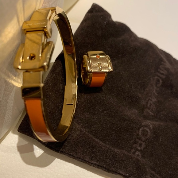 MK Original Tangerine Ring & Bracelet Set - Picture 3 of 7